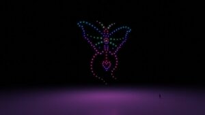 show drones mariage drones3x